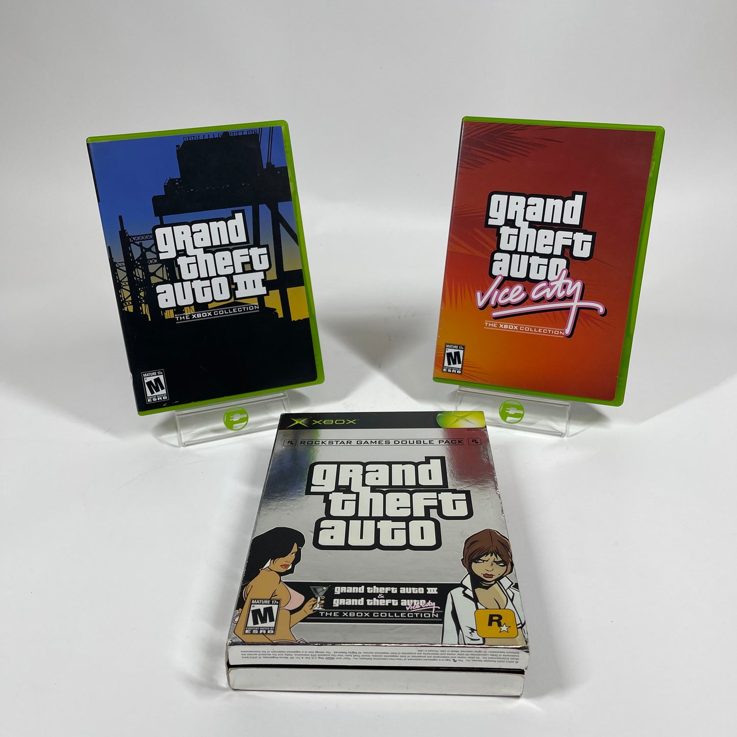 Grand Theft Auto Double Pack (Microsoft Xbox, 2003)