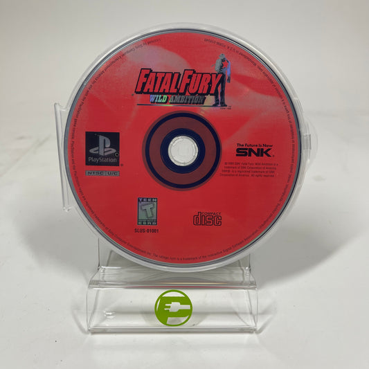 Fatal Fury Wild Ambition (Sony PlayStation 1 PS1, 1999)