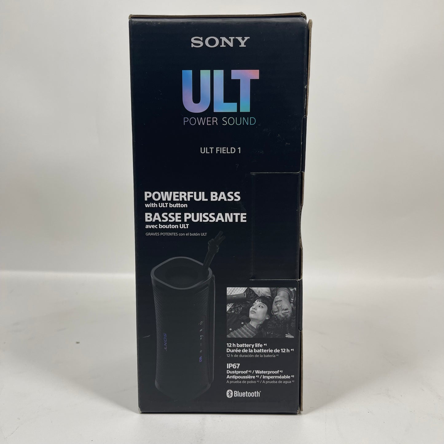 New Sony ULT Power Sound Wireless Speaker Black SRS-ULT10