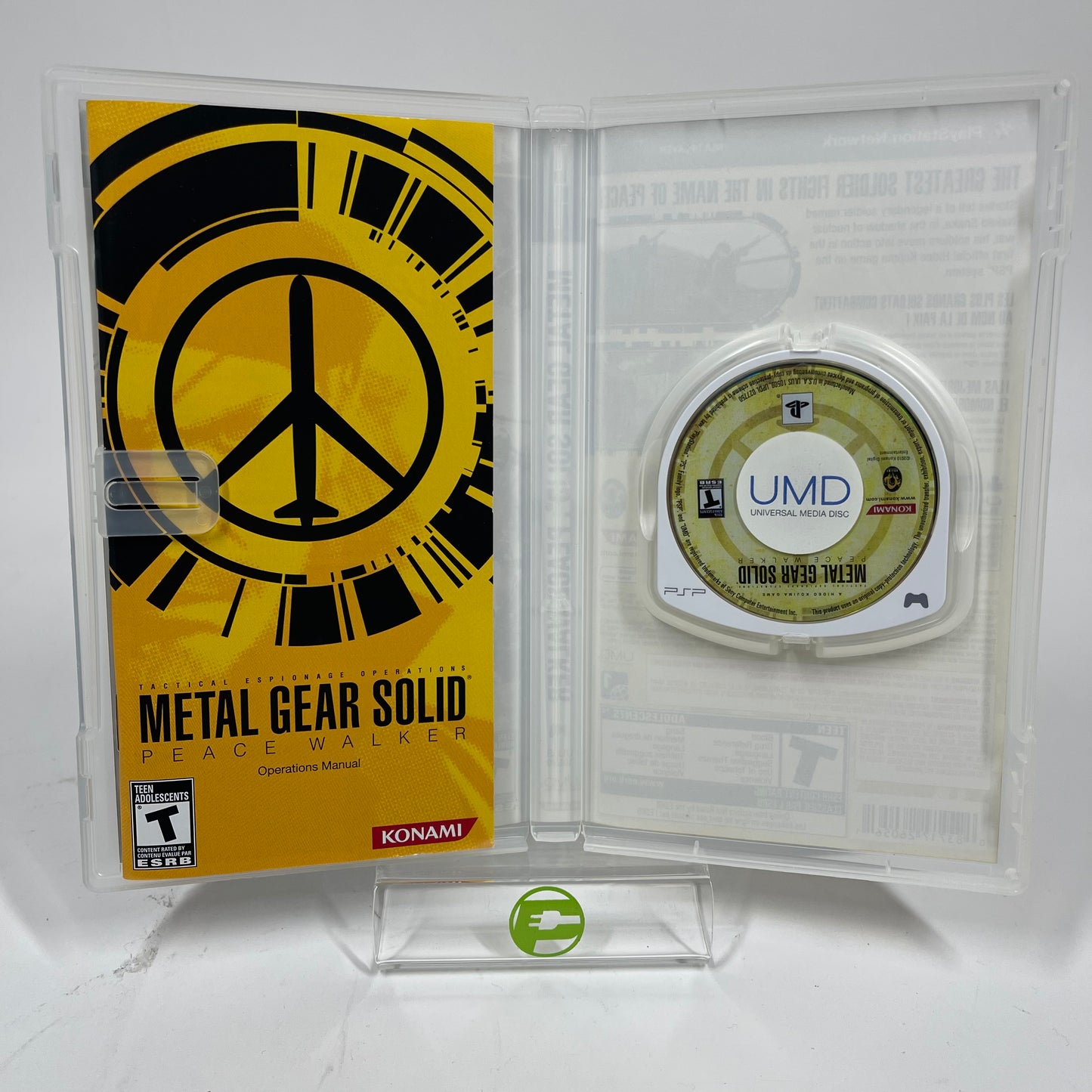 Metal Gear Solid: Peace Walker (Sony PlayStation Portable PSP, 2010)