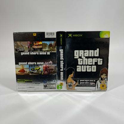 Grand Theft Auto Double Pack (Microsoft Xbox, 2003)