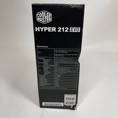 New Cooler Master Hyper 212 Evo Heatsink and CPU Fan RR-212E-20PK-R2