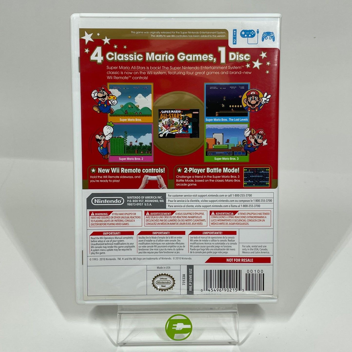 Super Mario All-Stars Limited Edition (Nintendo Wii, 2010)