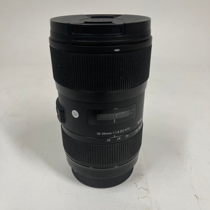 Sigma 18-35mm F1.8 DC HSM 35mm f/1.8 For Canon