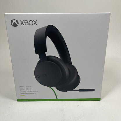 New Microsoft Stereo Headset Black 1984 For Xbox One &amp; Xbox Series S|X