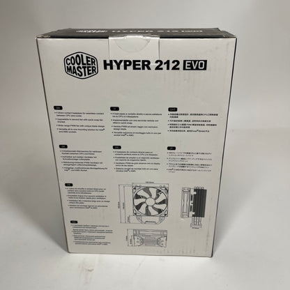 New Cooler Master Hyper 212 Evo Heatsink and CPU Fan RR-212E-20PK-R2