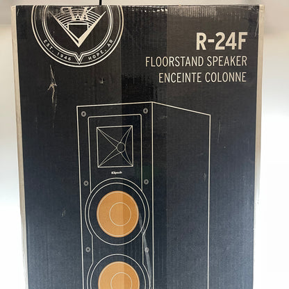 New Klipsch Floorstand Speaker Floor Standing Speaker Black R-24F