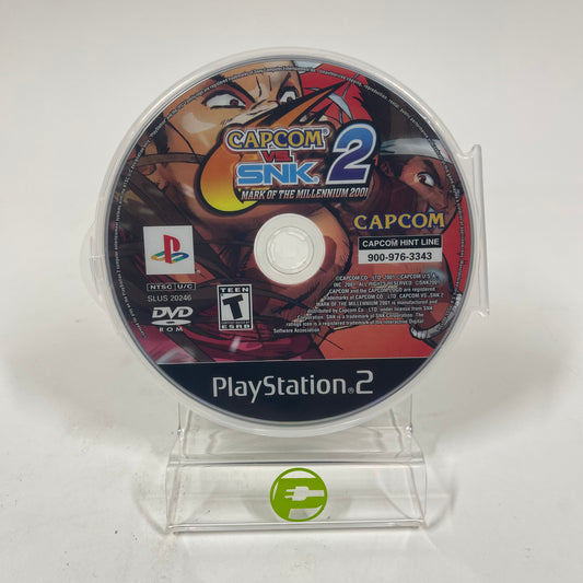 Capcom vs SNK 2 (Sony PlayStation 2 PS2, 2001) Tested