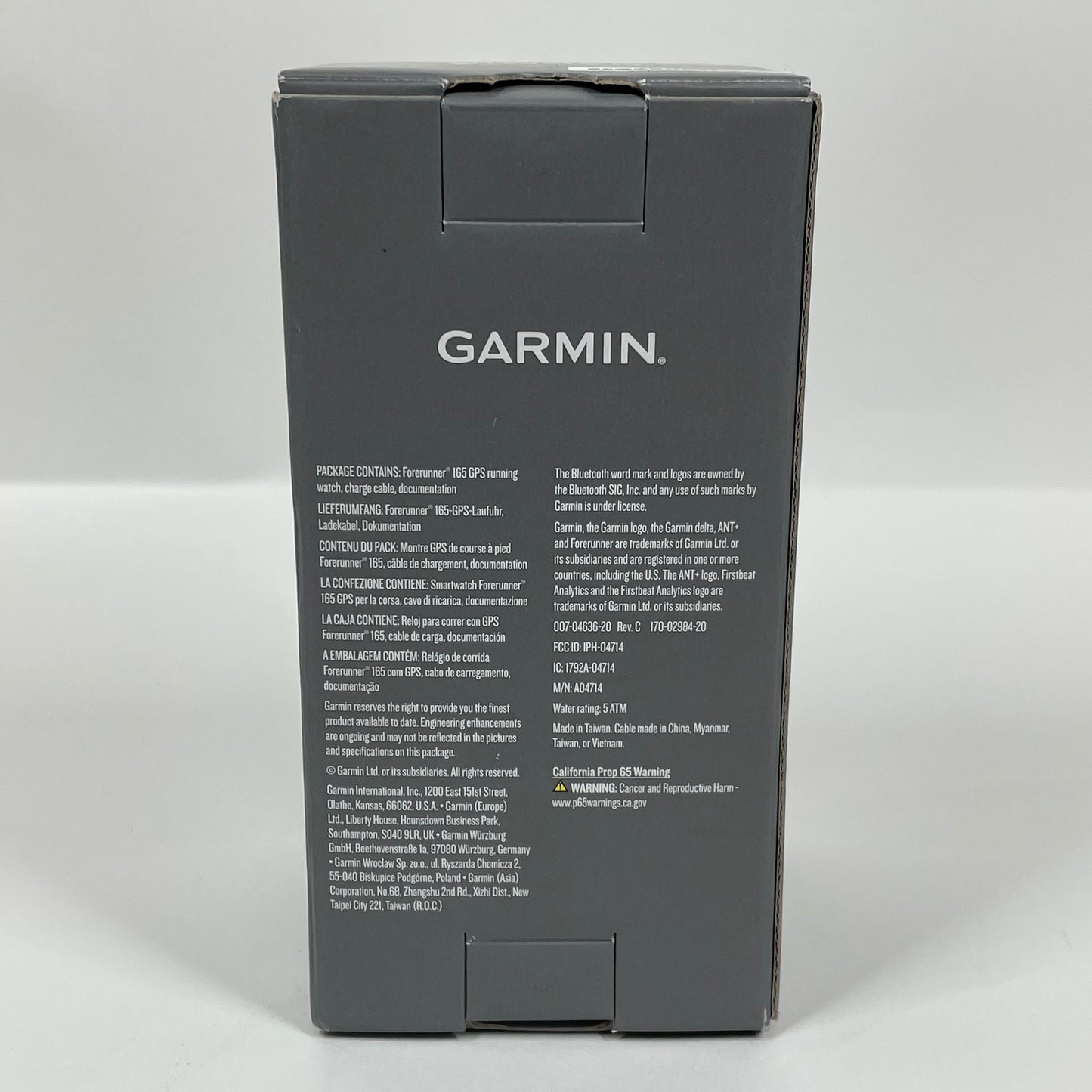 New Garmin Forerunner 165 Smart Watch 010-02863-20