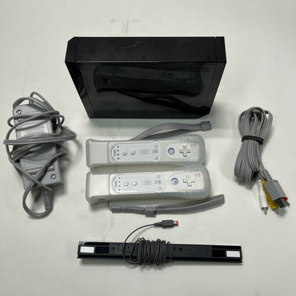 Nintendo Wii Video Game Console RVL-101 Jet Black