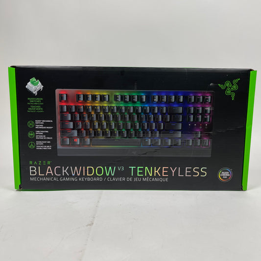 New Razer BlackWidow V3 Tenkeyless Gaming Keyboard RZ03-03490200-R3U1