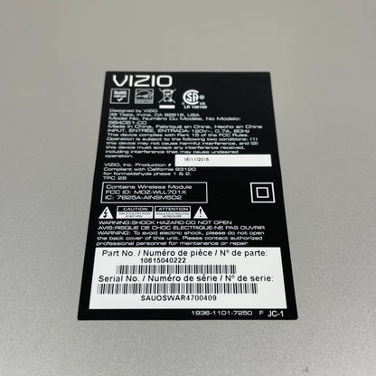 VIZIO SB4051-C0 Soundbar with Wireless Subwoofer Black READ