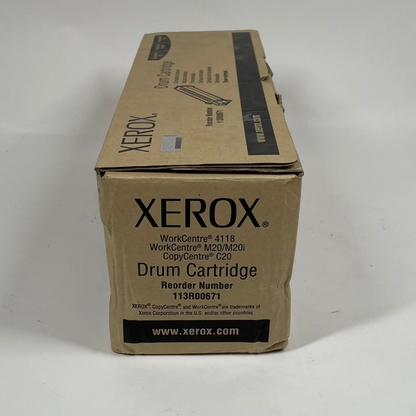 New Xerox 113R00671 Black Drum Cartridge