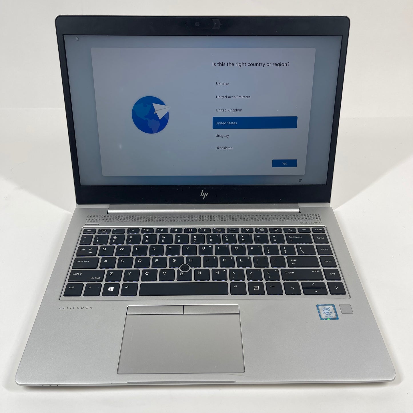 HP EliteBook 840 G6 15" i5-8365U 1.9GHz 8GB RAM 256GB SSD