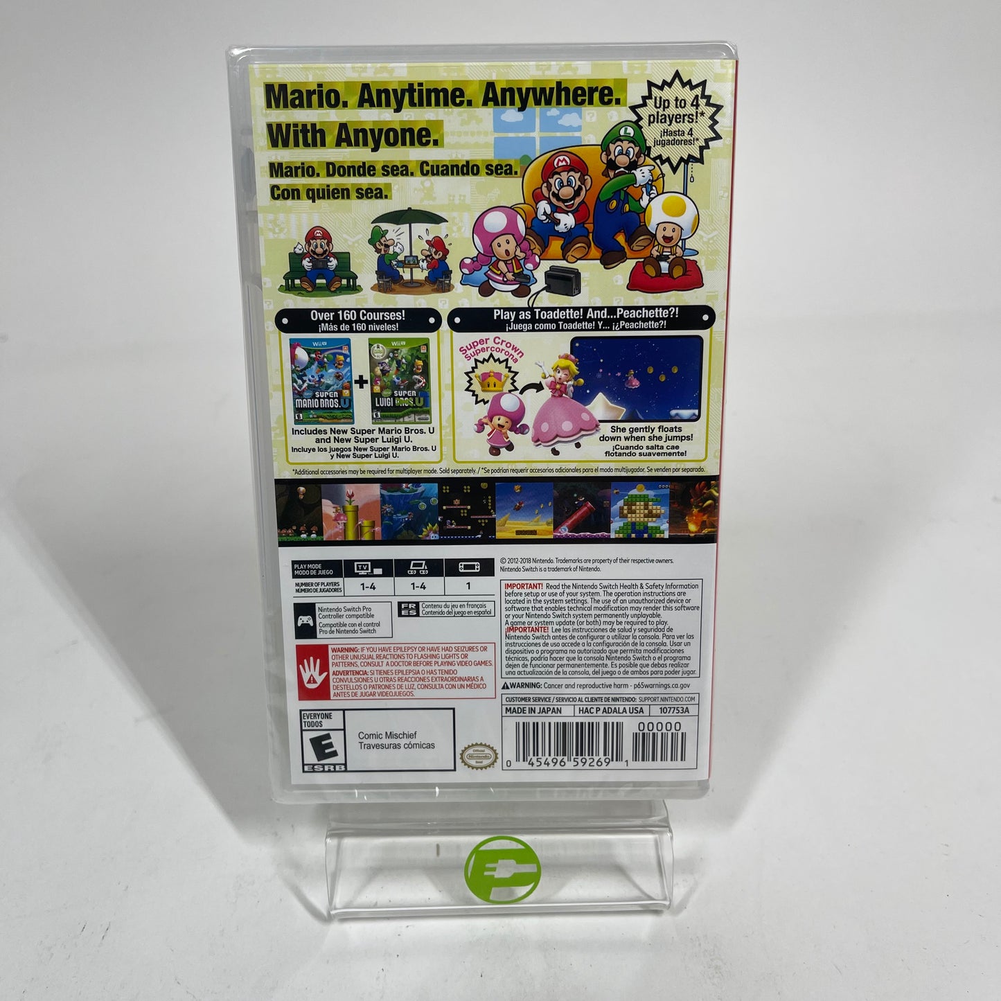 (Brand New) New Super Mario Bros U Deluxe (Nintendo Switch, 2019)