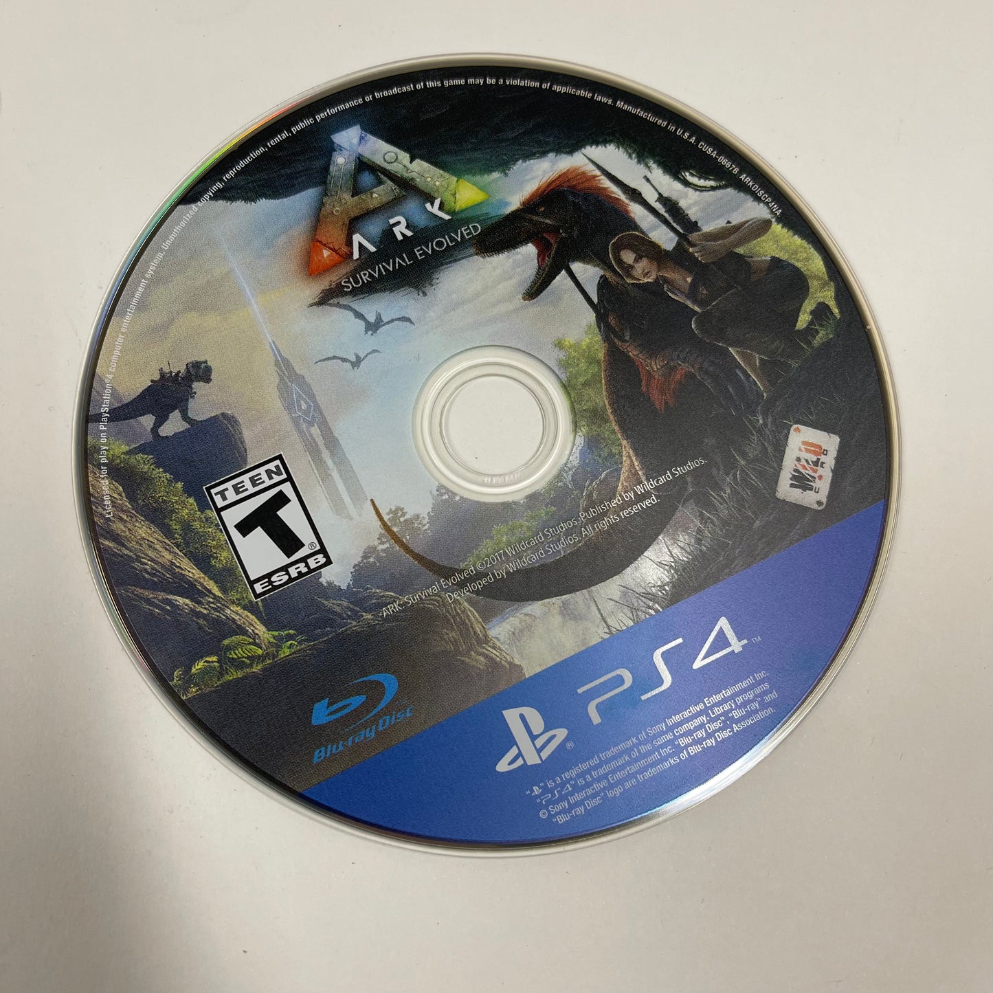 Ark Survival Evolved  (Sony PlayStation 4 PS4,  2017)