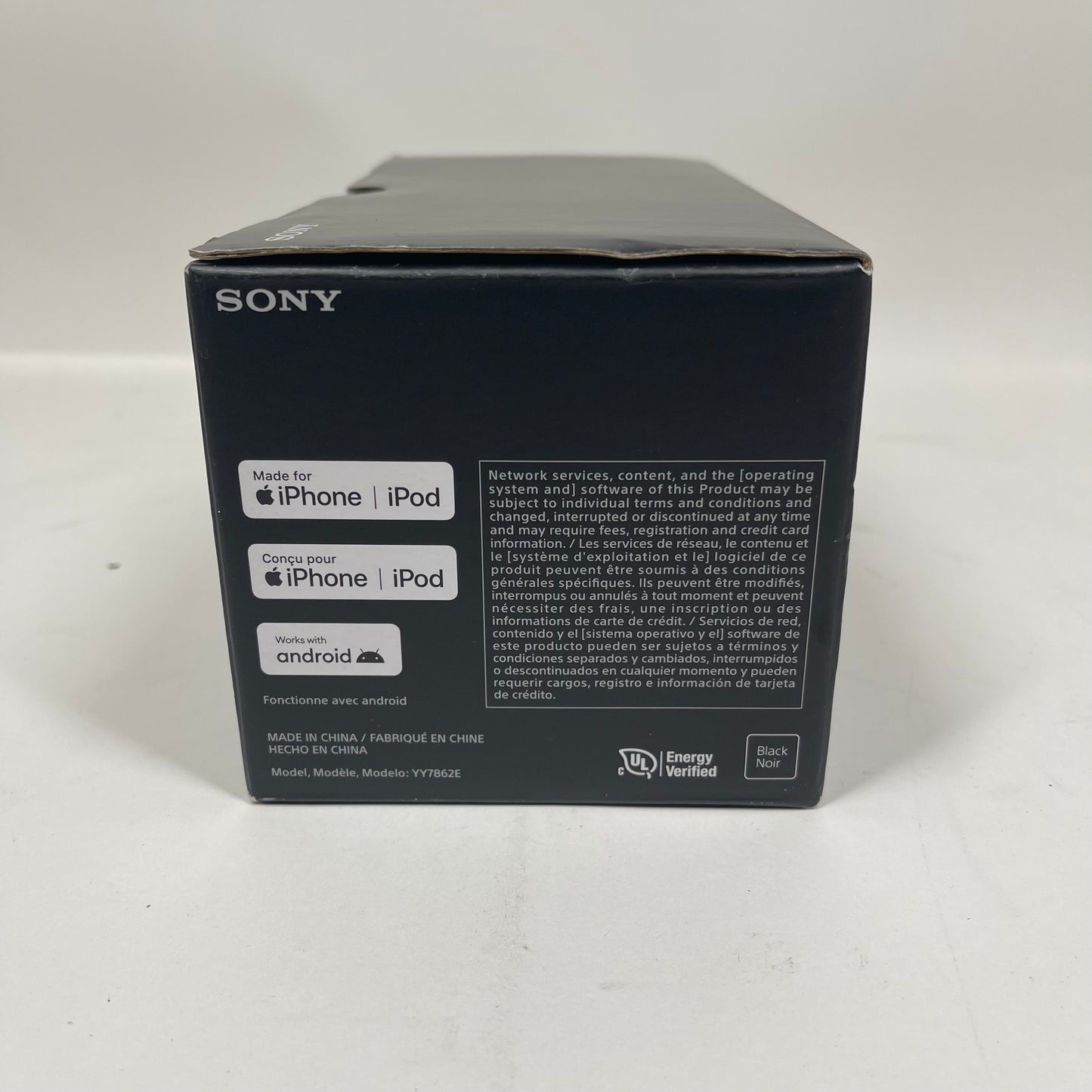 New Sony ULT Power Sound Wireless Speaker Black SRS-ULT10