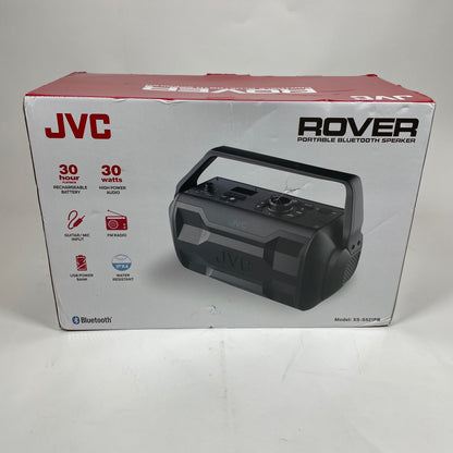 New JVC Rover Portable Indoor/Outdoor Wireless Speaker Black XS-S521PB