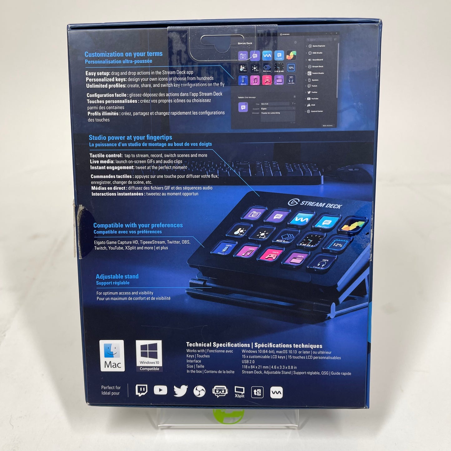 elgato Stream Deck Mk.2 Studio Controller 20GAA9902