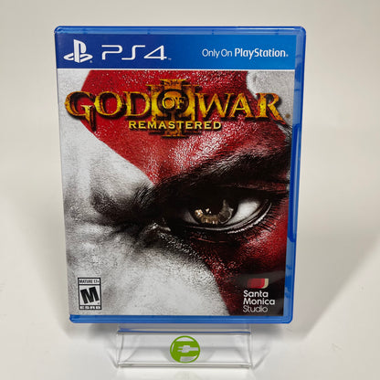 God of War III: Remastered (Sony PlayStation 4 PS4, 2015)