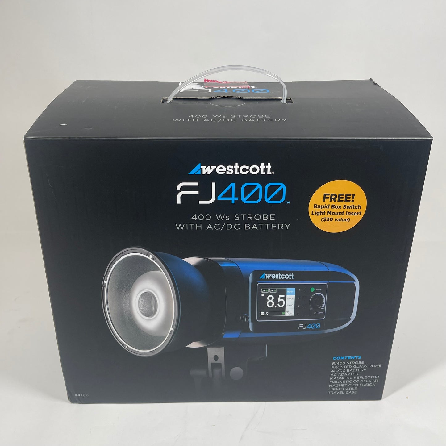 Westcott FJ400 14.8V 32 Channel 400Ws Manual/TTL 20FPS Strobe Flash System