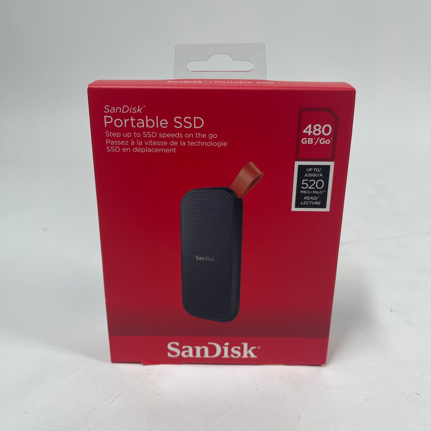 New Sandisk Portable SSD 480GB Black