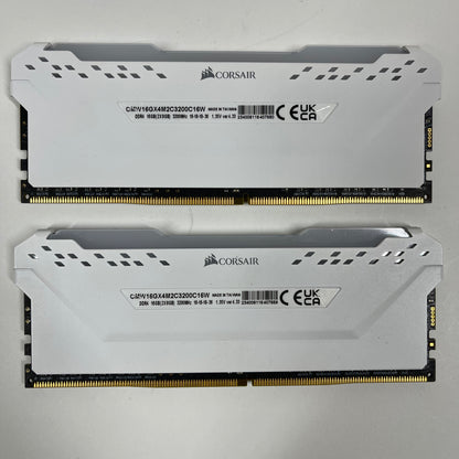 Corsair Vengeance RGB Pro 16GB (2x8GB) DDR4 3200MHz CMW16GX4M2C3200C16W