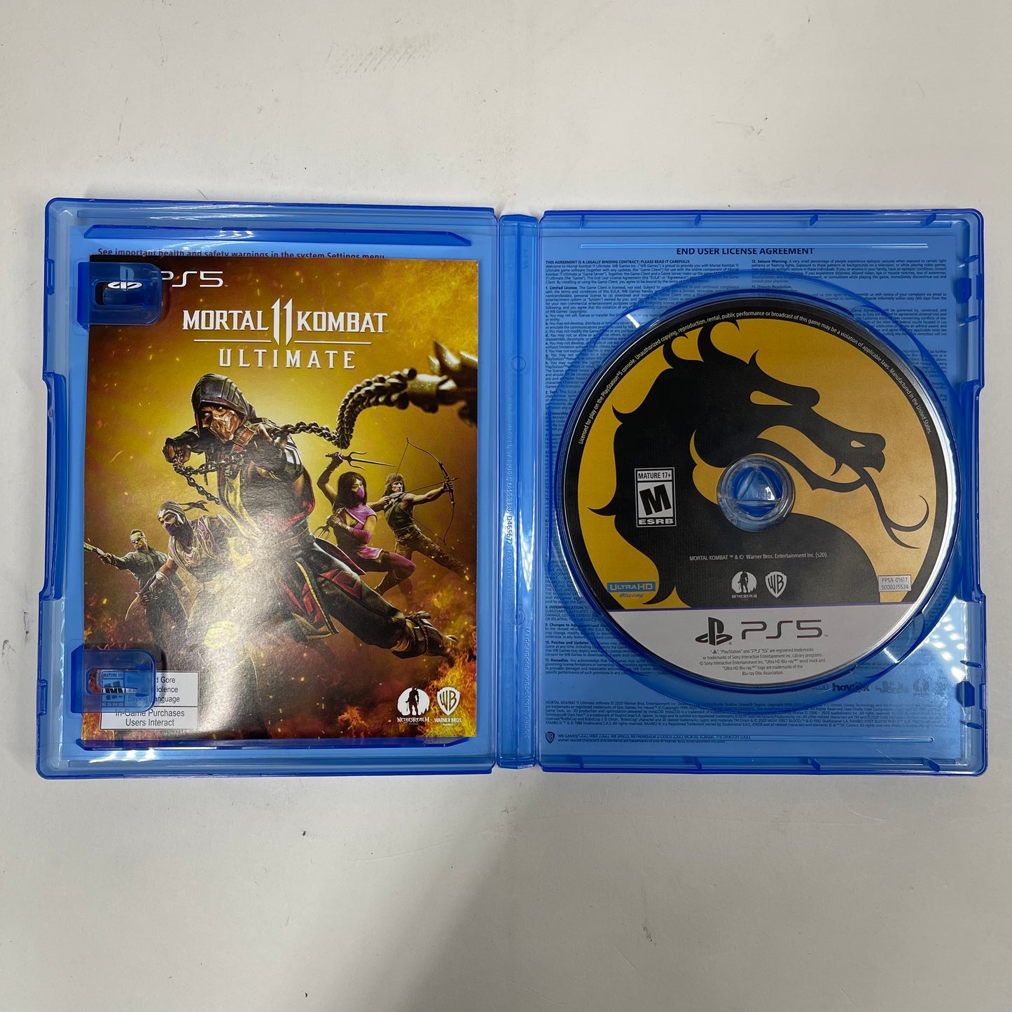 Mortal Kombat 11 Ultimate (Sony PlayStation 5 PS5, 2020)