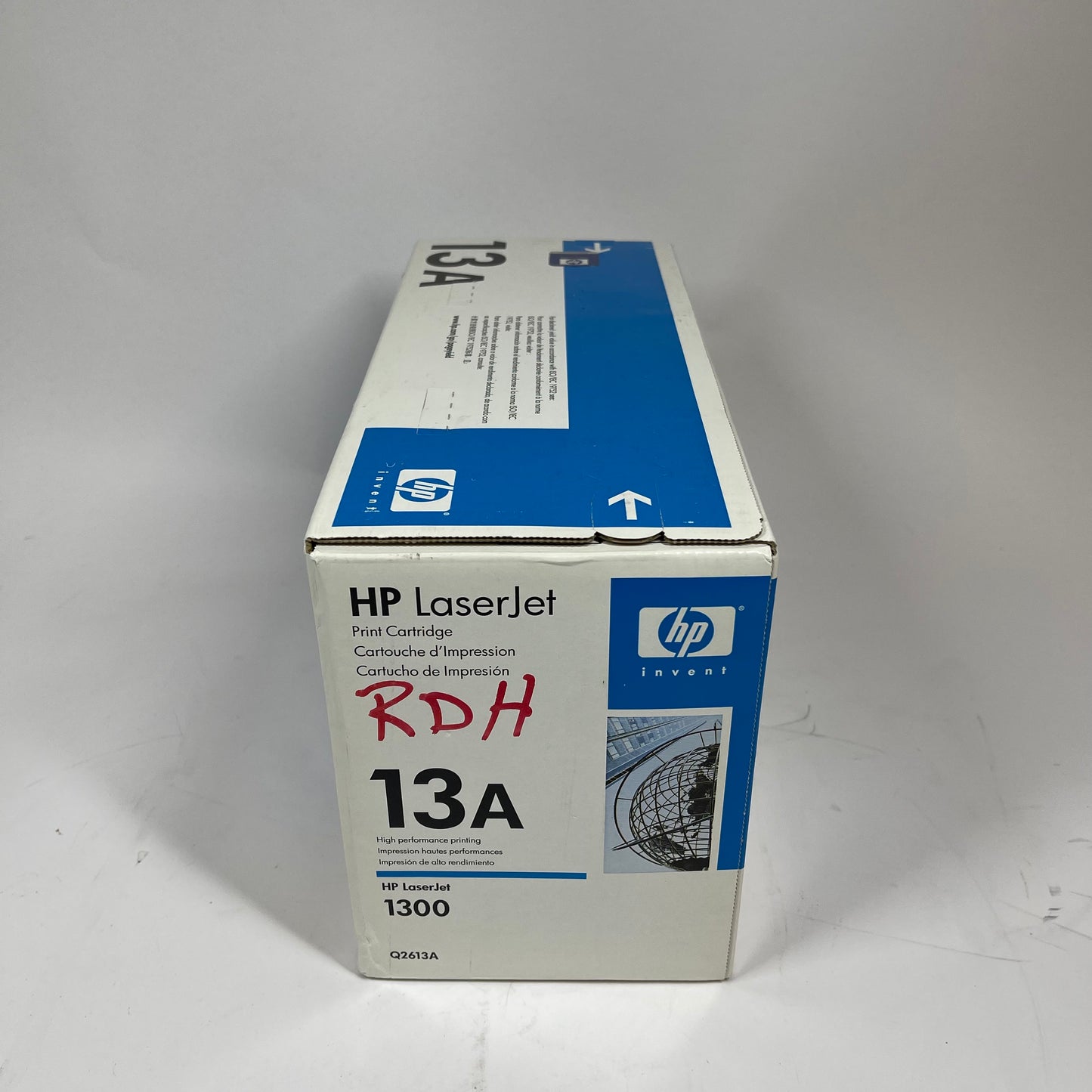 New HP LaserJet 1300 13A Q2613A Black Toner Cartridge Blue Box