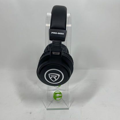 Rockville PRO-M50 Professional Studio Headphone Black Lot of 2