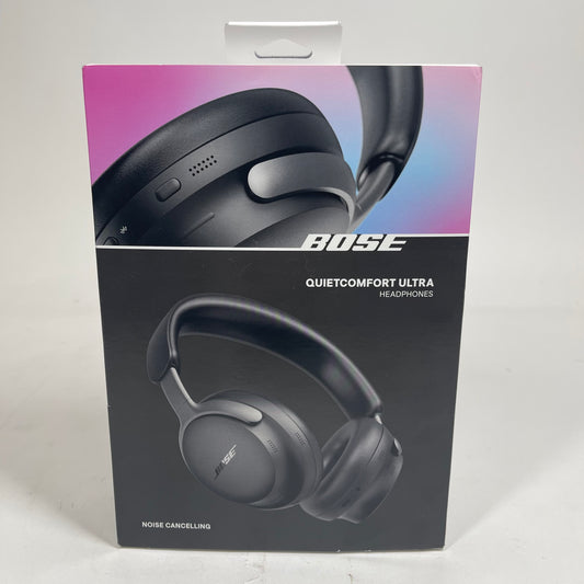 New Bose QuietComfort Ultra Over-Ear Noise Cancelling Bluetooth Headphones Black