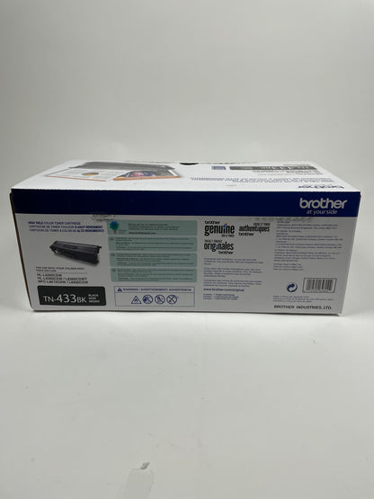 New Brother TN-433BK Black Toner Cartridge