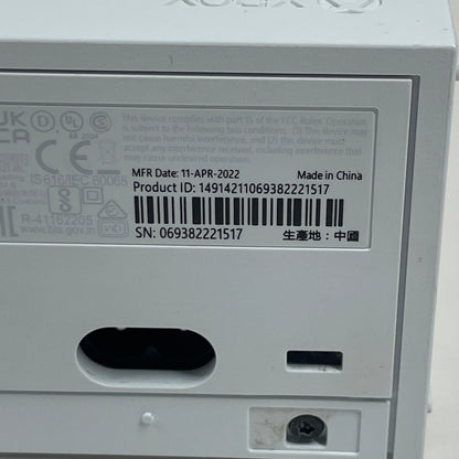 Microsoft Xbox Series S 512GB Console Gaming System Robot White 1883