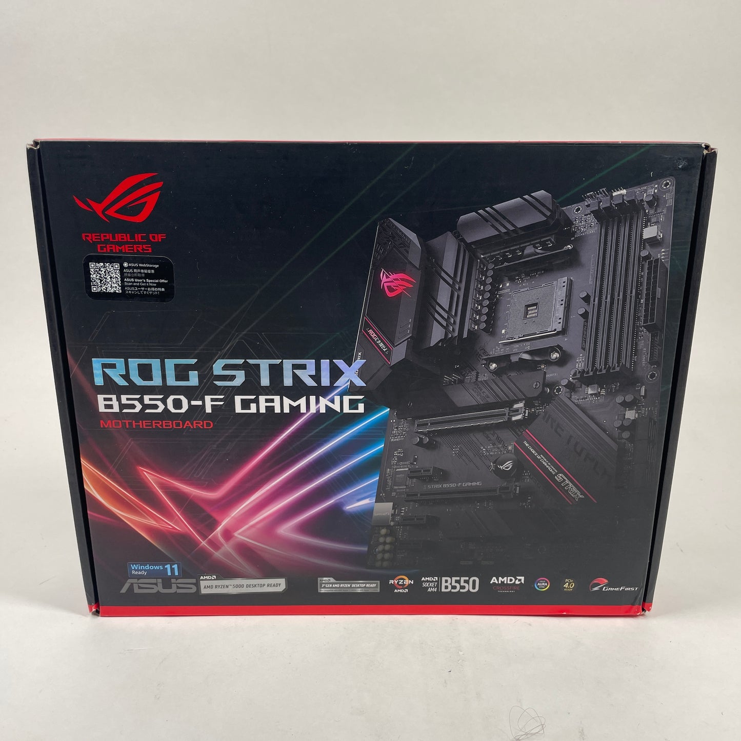 Asus ROG Strix B550-F AM4 ATX AMD DDR4 Motherboard