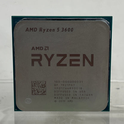 AMD Ryzen 5 3600 3.60GHz 6 Core 100-000000031 12 Thread AM4