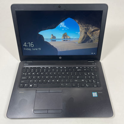 HP ZBook 15U G4 15.6" i5-7200U 2.5GHz 8GB RAM 512GB SSD