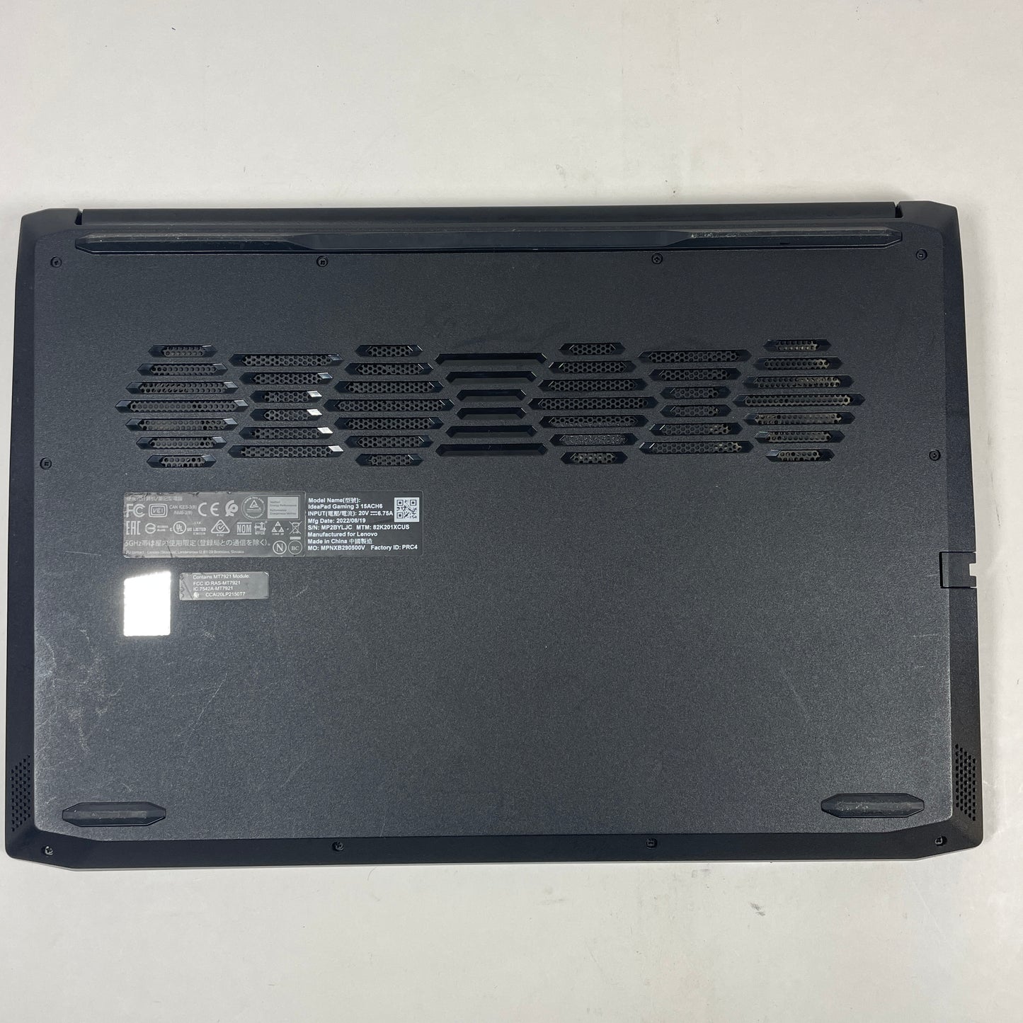 Lenovo IdeaPad 3 15ACH6 15.6" Ryzen 5 5600H 3.3GHz 8GB RAM 256GB SSD RTX 3050 Ti