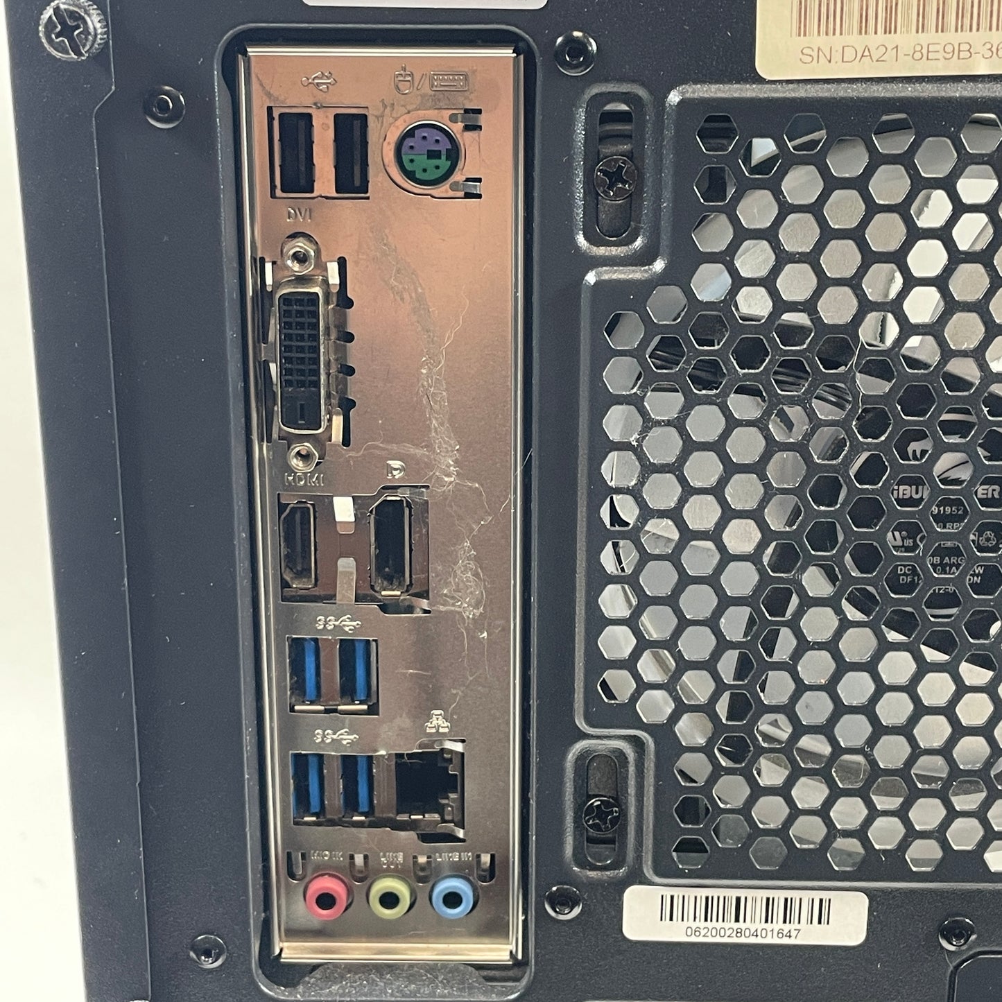 iBuyPower Custom PC i5-9400F 2.90GHz 32GB RAM 256GB SSD MSI GeForce GTX 1660