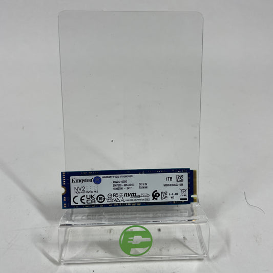 Kingston 2280mm NV2 1TB M.2 NVMe Gen 4.0 x 4 SSD SNV2S/1000G