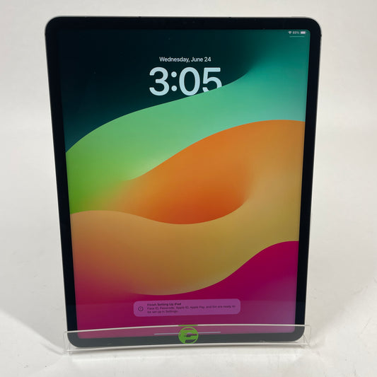 WiFi Only Apple iPad Pro 12.9" 5th Gen 1TB Silver MHNR3LL/A