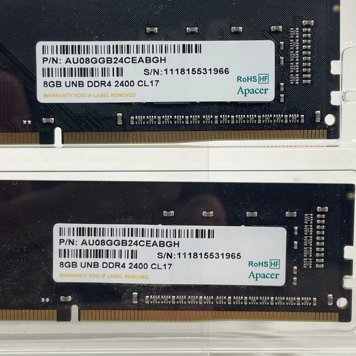 Apacer DDR4 16GB (2x8GB) RAM DDR4 2666MHz AU08GGB24CEABGH