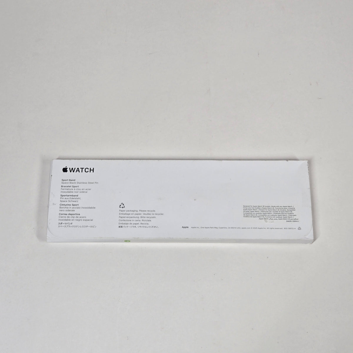 GPS Only Apple Watch SE 3 40MM Midnight Aluminum Black Sport Band MEH94LW/A